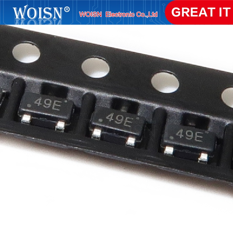Set 10 công tắc cảm biến 49E 44E SOT-23 SOT23 SS49E S49E A3144E SOT AH49E HAL3144