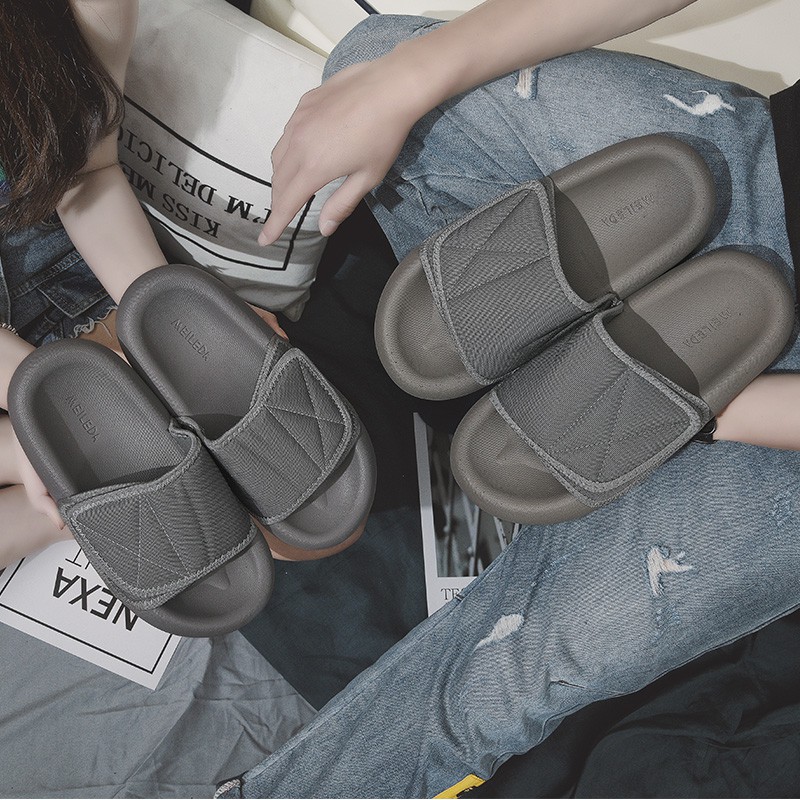 NEW CH 【Ảnh thật】 “Dép Nam/Dép Nữ” “Yeezy Season 6 Nylon Slipper” Dép đi trong nhà chất lượng cao ; * ' ' ₁