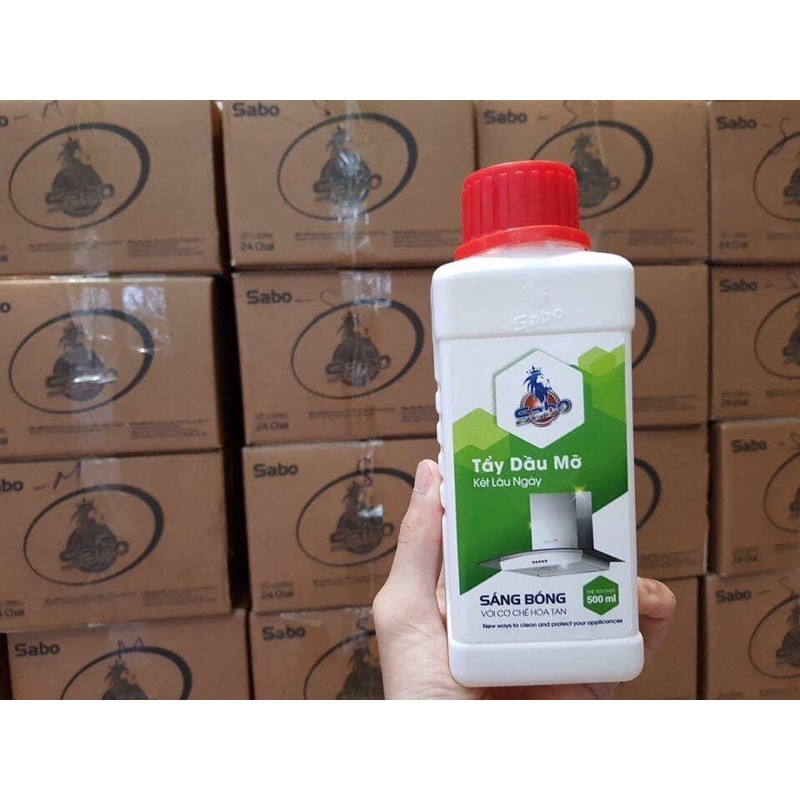 Sabo M đánh bật dầu mỡ, mảng bám lâu ngày của máy hút mùi