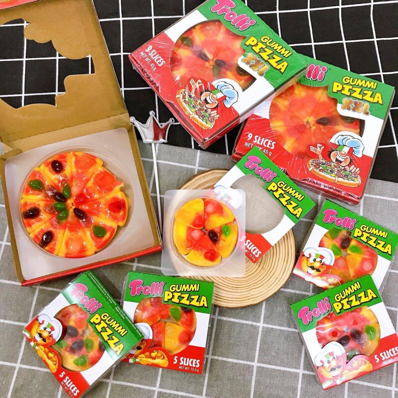 KẸO DẺO TRÁI CÂY TROLLI PIZZA 15.5g