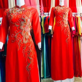 Áo dài chiffon 4 tà