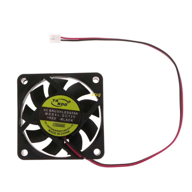 Quạt Tản Nhiệt 6015 6015 DC 12V 2-Pin 60x60x15mm Cho Máy Tính