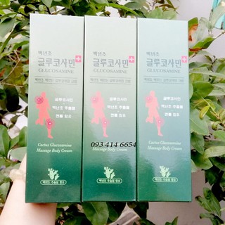 Combo 3 chai dầu lạnh xoa bóp glucosamine hàn quốc 150ml