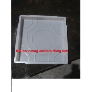 Khuôn đồng tiền 40/40/5cm