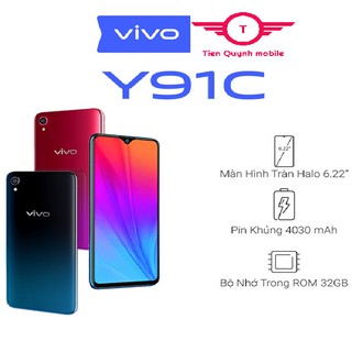 Điện Thoại Vivo Y91C 3Gb + 32Gb - Hàng Chính Hãng