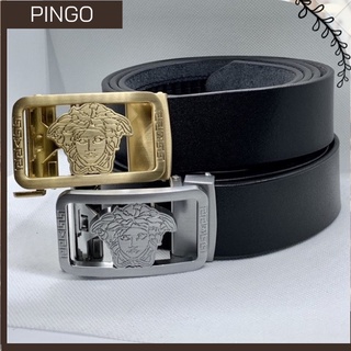 Dây Nịt Nam Da Thật, Thắt Lưng Nam Da Bò, Dây Lưng VERSACE Da Bò Thật 100%
