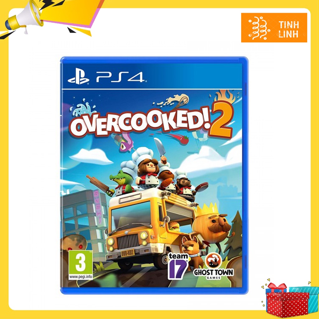 Đĩa Game PS4 OVERCOOKED 2