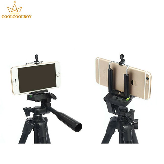 46" Professional Camera Tripod Stand for iPhone/Samsung Holder Cell Mount