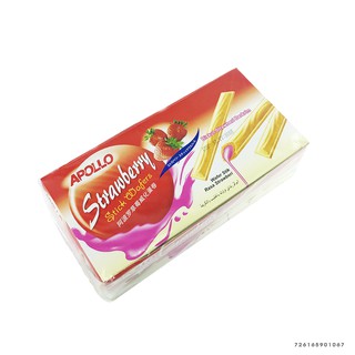 BÁNH QUẾ APOLLO STRAWBERRY VỊ DÂU MALAYSIA HỘP KÍN 330G