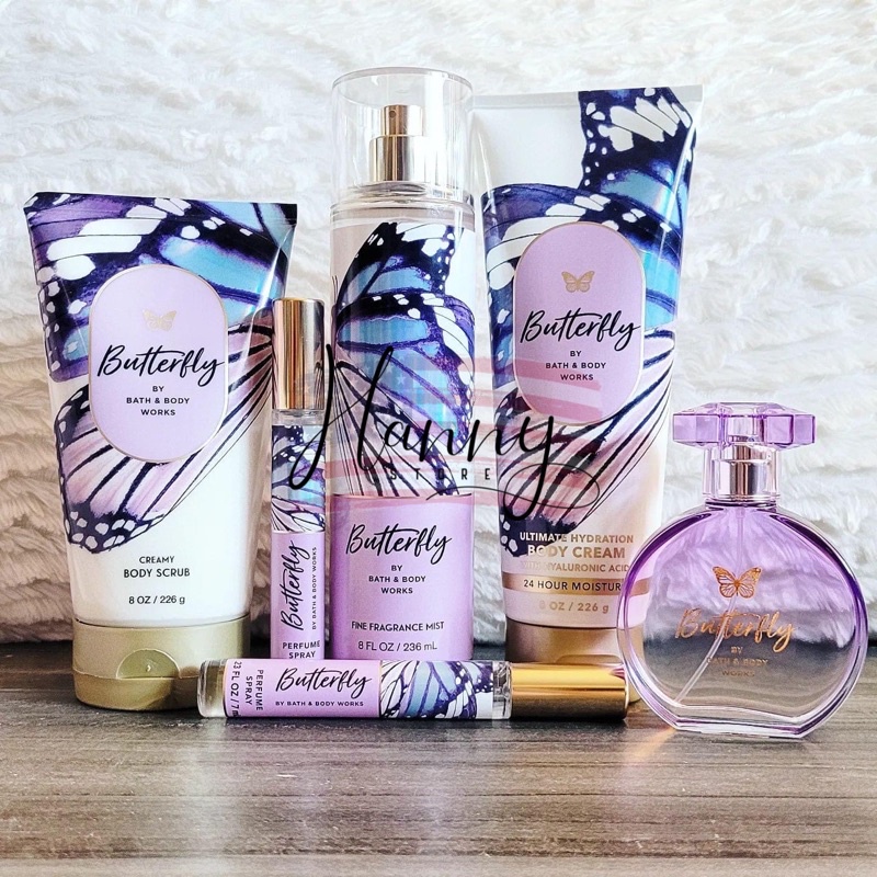 Xịt thơm body mist Bath And Body Works Butterfly 15ml/ 35ml