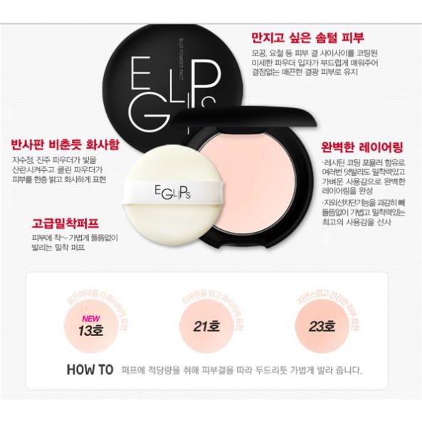 Phấn Phủ Eglips Blur Powder Pact 9g #21