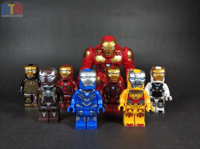 ✨✨ Set 8in1 Iron Man chiến đấu Thanos DLP 9093 ✨✨