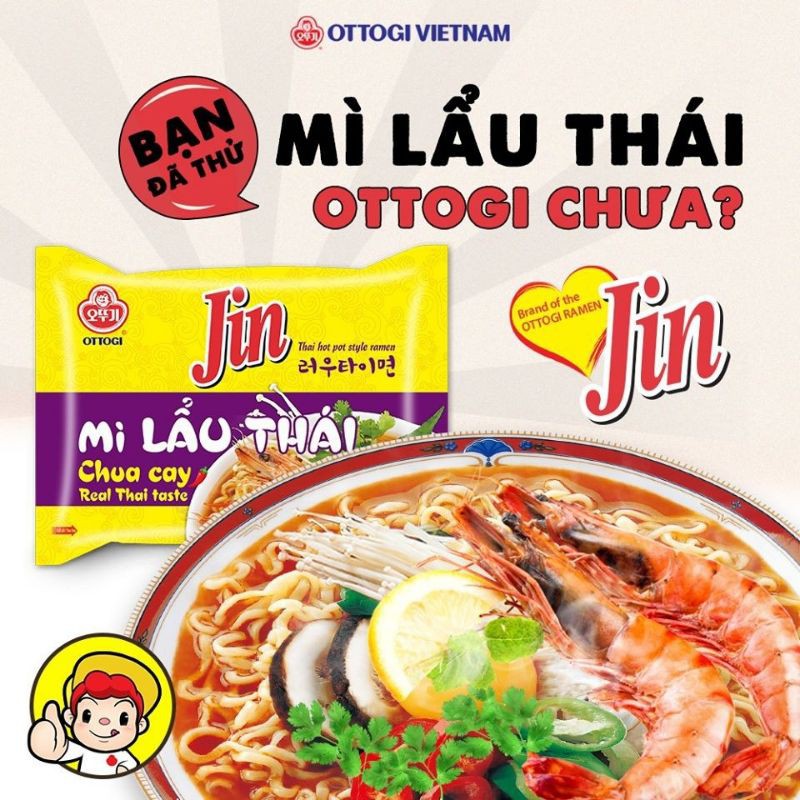 5 gói mì LẨU THÁI Ottogi 115gr (combo 5 gói) | BigBuy360 - bigbuy360.vn