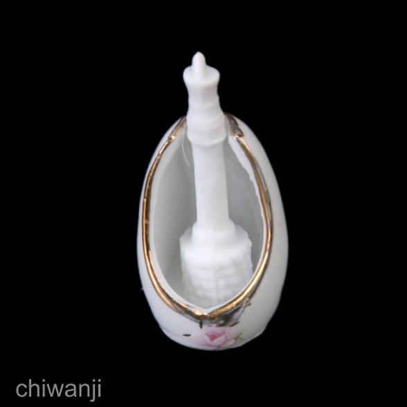 Bộ 8 Món Đồ Dùng Nhà Tắm Tỉ Lệ 1 / 12 Trang Trí Nhà Búp Bê