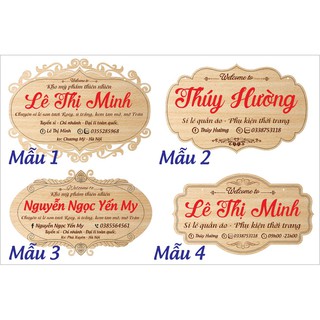 Biển gỗ, bảng hiệu gỗ online