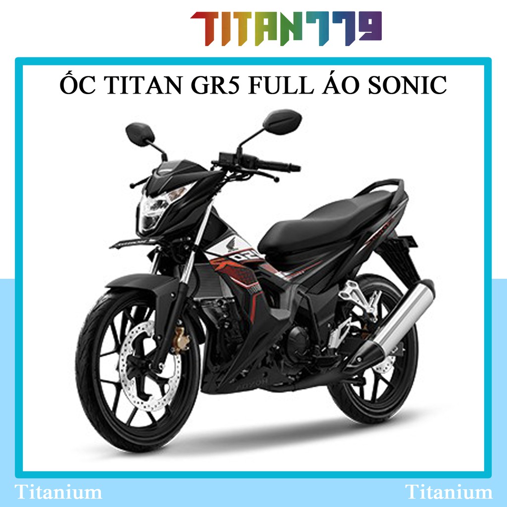  (102) Full bộ 26 ốc Titan Gr5 dàn áo xe Sonic bắt dàn áo, ốp pô, bình dầu