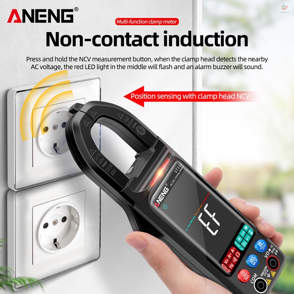 Vạn Năng Kế Kỹ Thuật Số Thông Minh Dạng Kẹp ANENG ST212 6000 AC & DC 400A