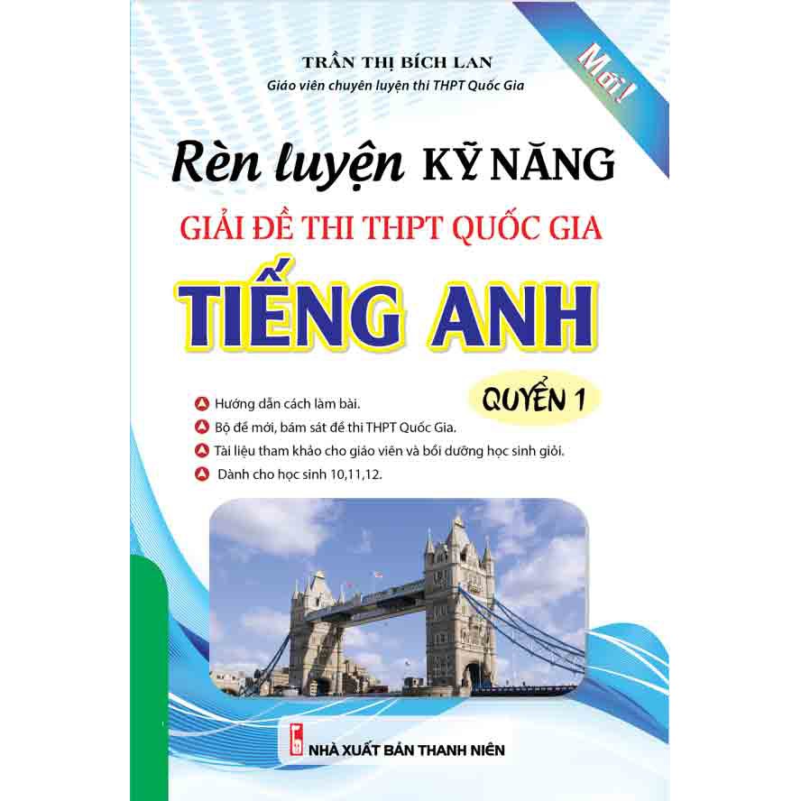 Sách - Combo Rèn Luyện Kỹ Năng Giải Đề Thi THPT Quốc Gia Tiếng Anh