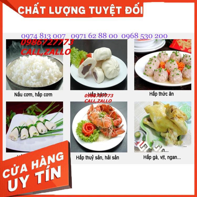 Tủ nấu cơm công nghiệp 6 khay điện, tủ hấp bánh bao Giá cực Rẻ