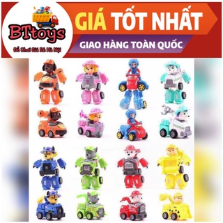 Chó Cứu Hộ Paw Patrol đồ chơi Hộp 6 nhân vật biến hình làm quà tặng cho bé