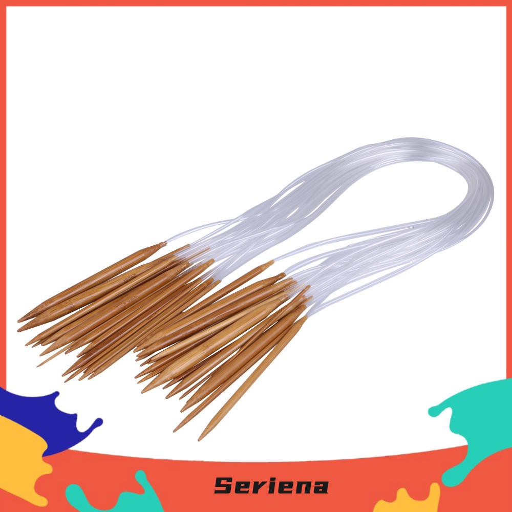 Bộ 18 kim đan len tròn nhiều kích cỡ 2.0mm-10.0mm 80cm