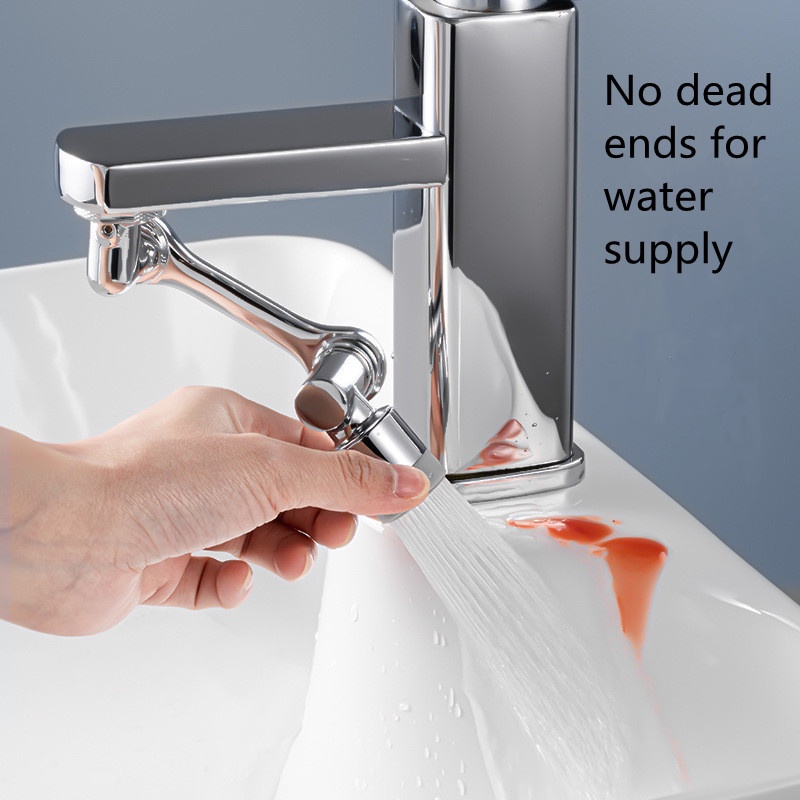 1080° Đầu Nối Dài Vòi Nước Bồn Rửa Chén/Nhà Tắm/Nhà Bếp Có 2 Chế Độ Vòi Nước Và 3 Chế Độ Lọc/Xốp Lắp Đặt