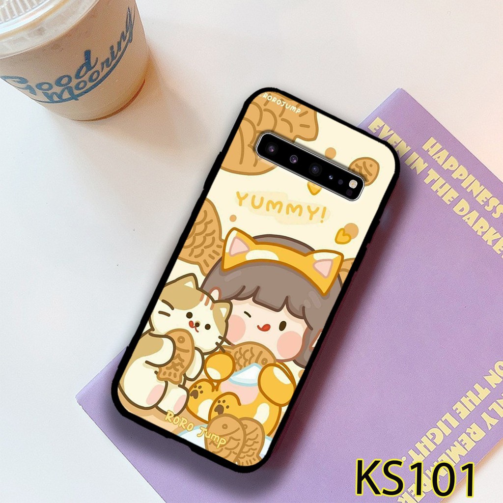 Ốp lưng Samsung S10/S10 5G/S10 Lite/S10 Plus in hình bé trà sữa siêu đẹp, độc, lạ_KINGSTORE.HN_Ốp SS S10_5G/Lite/Plus