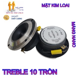 Củ loa treble  PIONEER 10cm màng nano - LOẠI 4 VÍT -CÓ TỤ 2,2MF giá 1 loa
