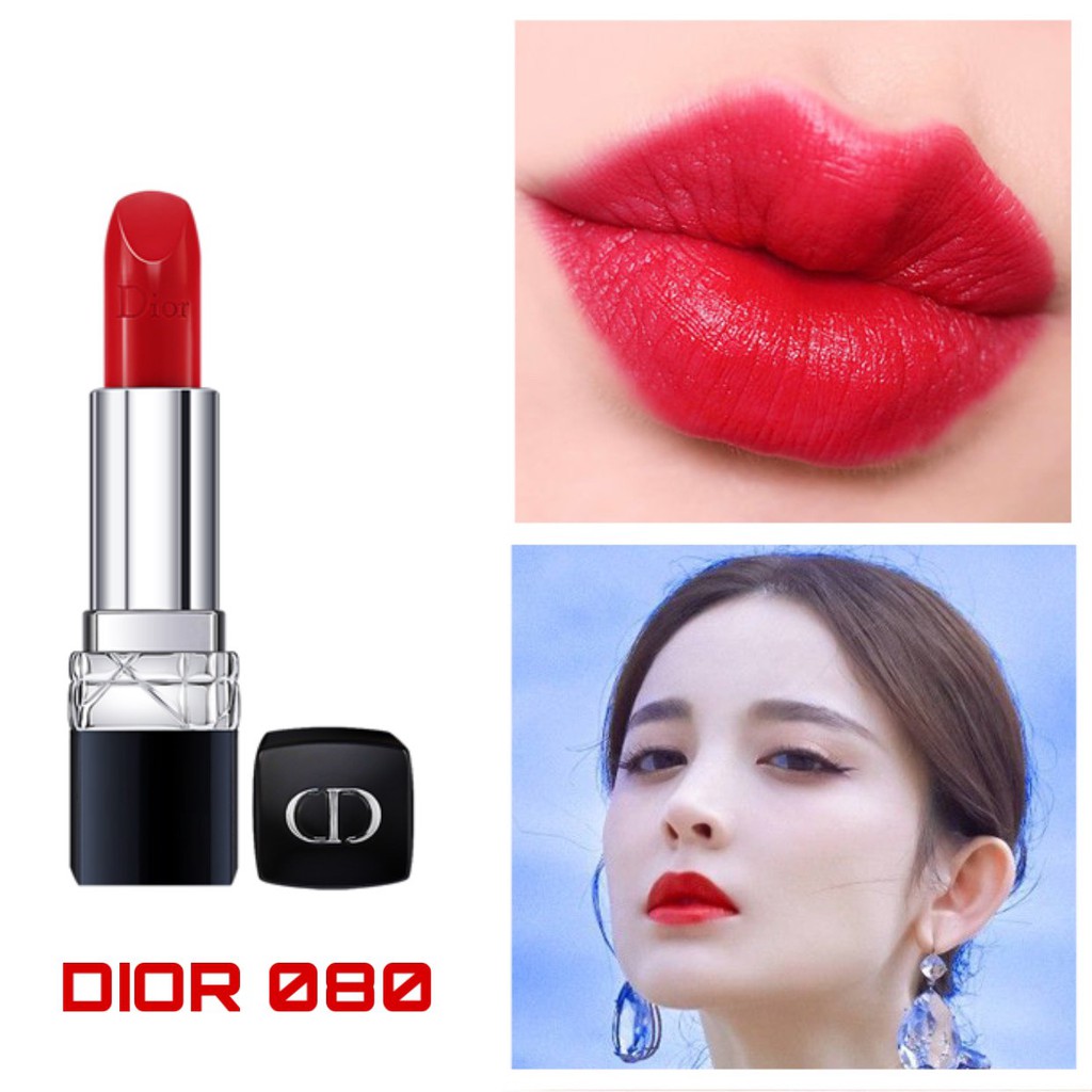 Son Dior Rouge Matte Full Size, Son lì màu đỏ tươi chính hãng Pháp | BigBuy360 - bigbuy360.vn