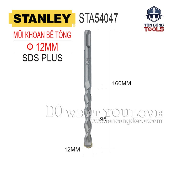 MŨI KHOAN BÊ TÔNG STANLEY STA54047