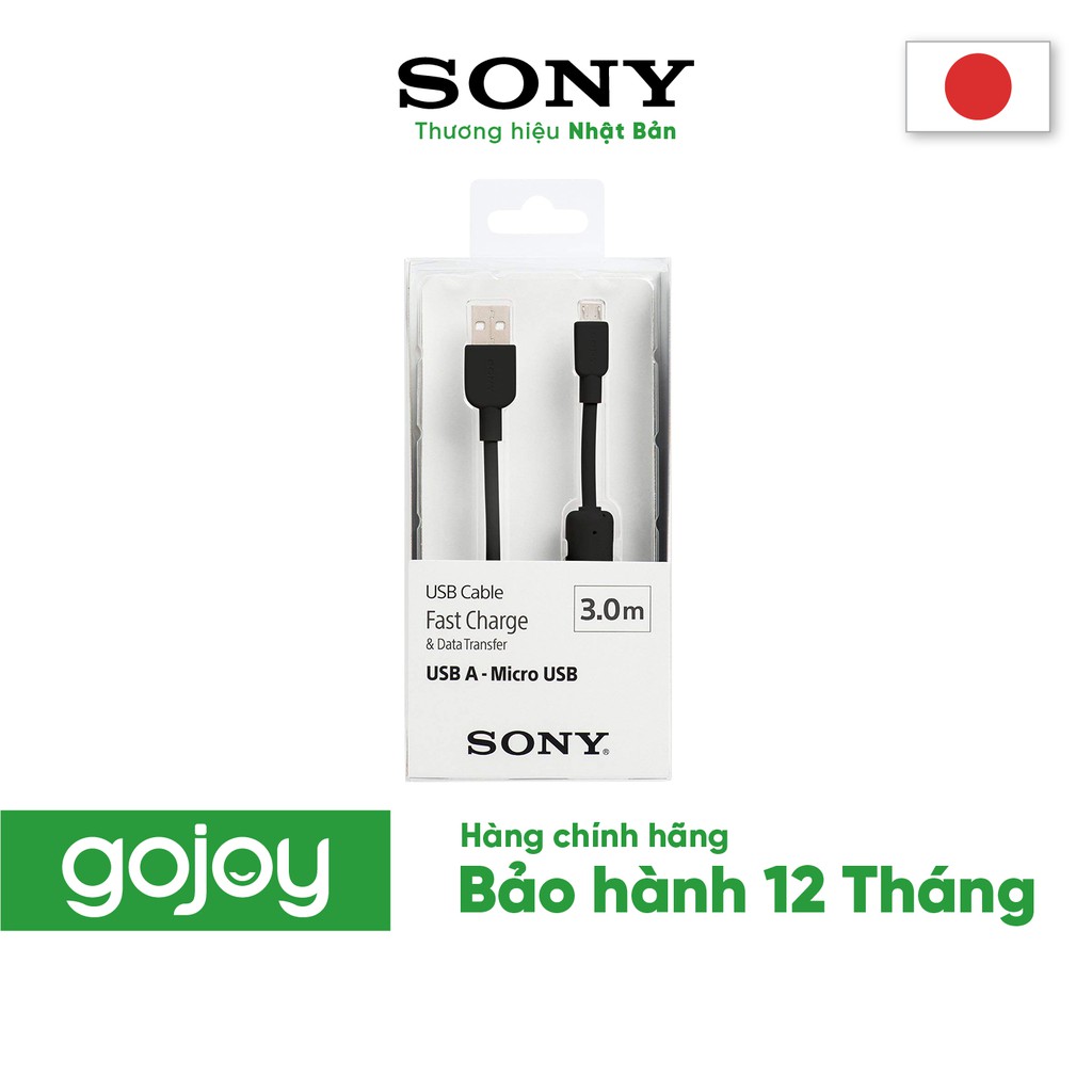 Cáp USB 3m SONY CP-AB300/BC WW chính hãng - Bảo hành 12 tháng