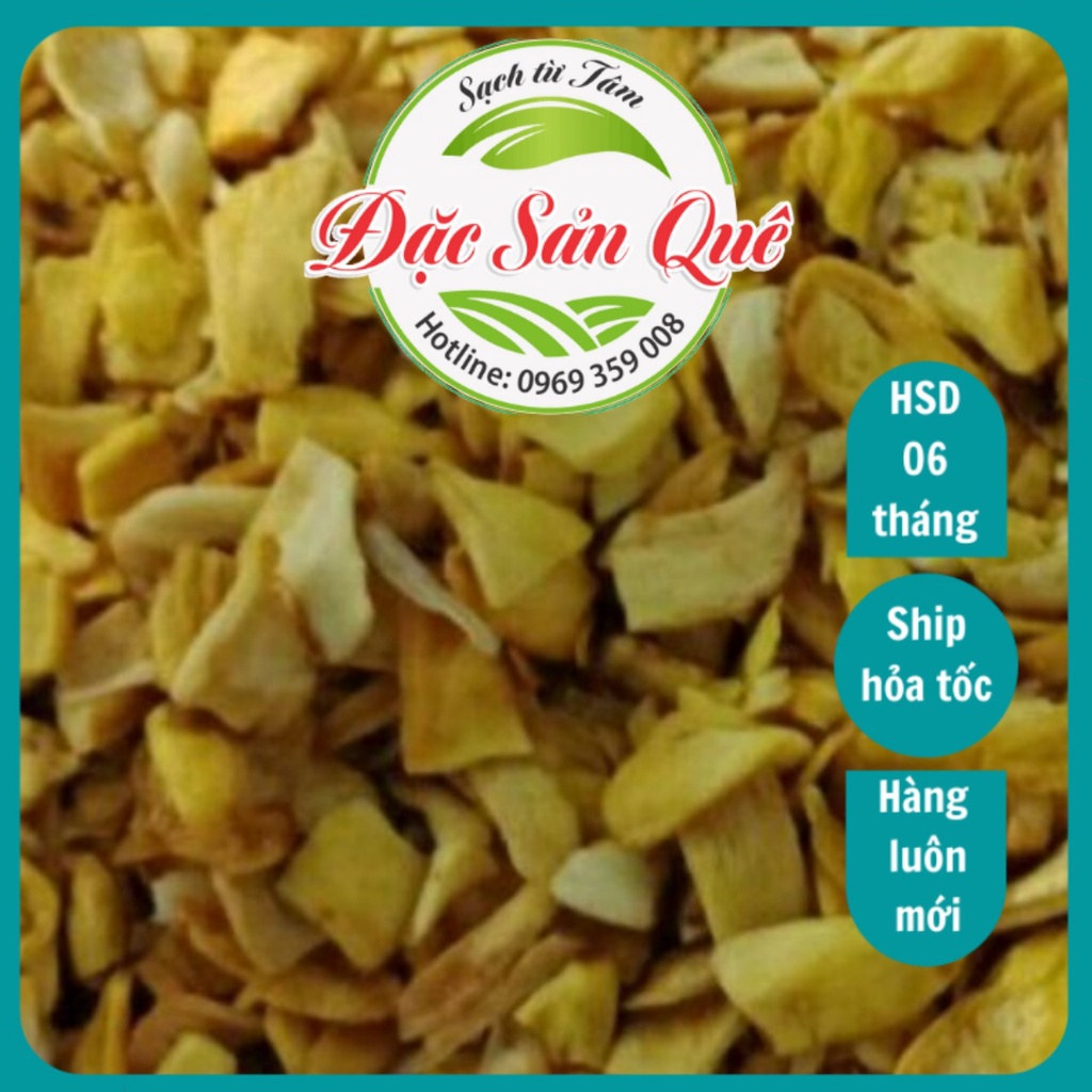 Ăn Thử Tết - Mít sấy vỡ giòn ngon lọc từ mít xuất khẩu_100gr - 200gr chất lượng
