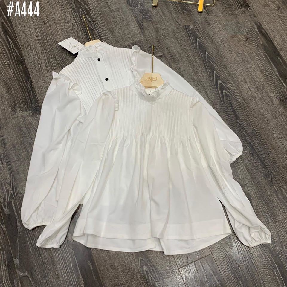 [Mã WASKT304 giảm 15% tối đa 30K đơn 99K] Áo sơ mi tiểu thư form babydoll thoải mái | BigBuy360 - bigbuy360.vn