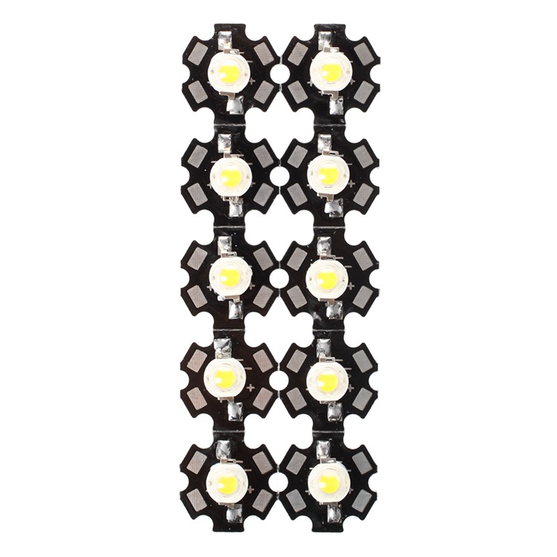 Bộ 10 bóng đèn LED ánh sao trắng ấm 3W