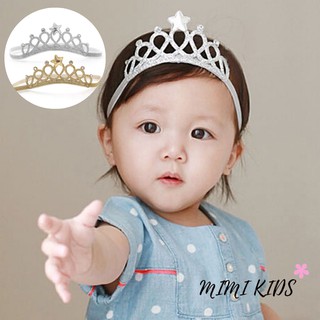 Băng đô - vương miện đính đá cho bé