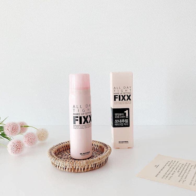 Xịt Khóa Nền Giữ Lớp Trang Điểm All Day Tight Make Up Setting Fixx 75ml Dưỡng Ẩm Bắt Sáng Nhập Khẩu Chính Hãng Hàn Quốc | BigBuy360 - bigbuy360.vn