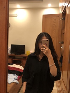 Hàng Áo sơ mi đen chất lượng
