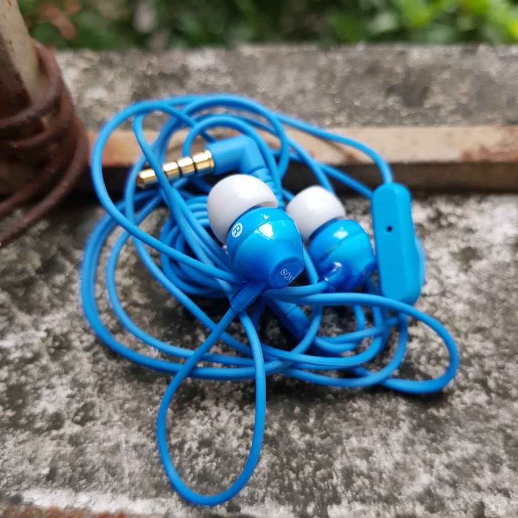 Tai Nghe Nhét Tai Sony Mdr-Ex15 3.5mm Có Micro Âm Thanh Siêu Trầm, hàng trần không hộp