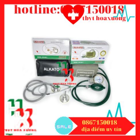 Bộ Máy Đo Huyết Áp Cơ Alkato AK2-0811 Nhật Bản [Máy + Tai Nghe]