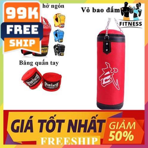 FREESHIP🎁 Bao đấm bốc 60cm không ruột ⚡giá rẻ⚡ Bao cát tập võ trẻ em