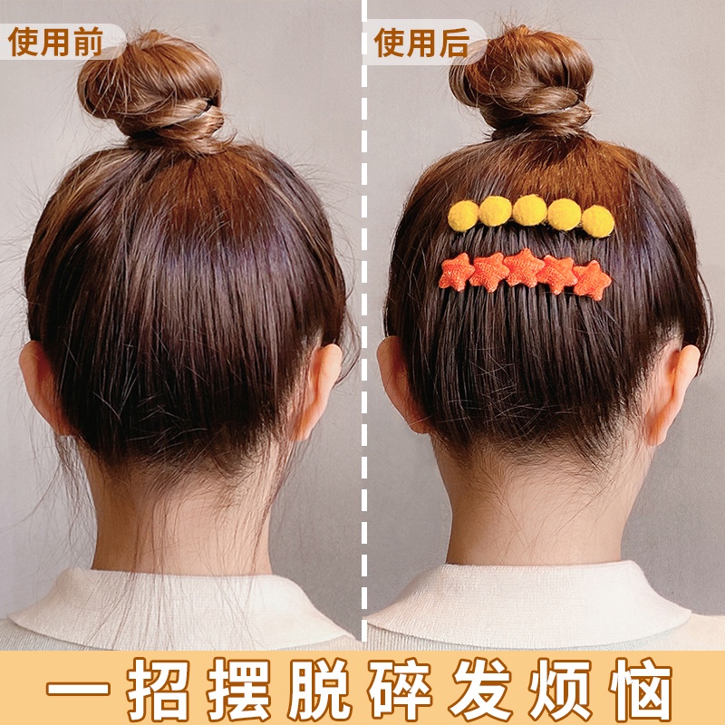 Kẹp Tóc Lông Xù Xinh Xắn Đáng Yêu Cho Nữ Kiểu Hàn Quốc