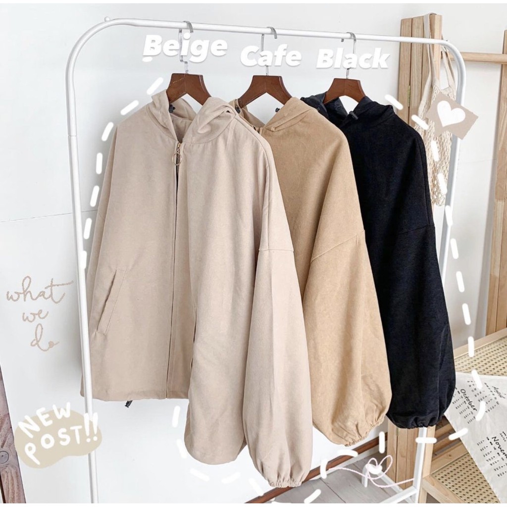Áo Khoác Nhung Lì 2 Lớp - Titto Closet