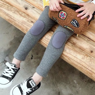 Quần len tăm đắp gối cho bé
