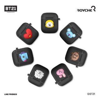 (SẴN SHOOKY) AIRPOD CASE hộp đựng tai nghe BT21× ROYCHE.