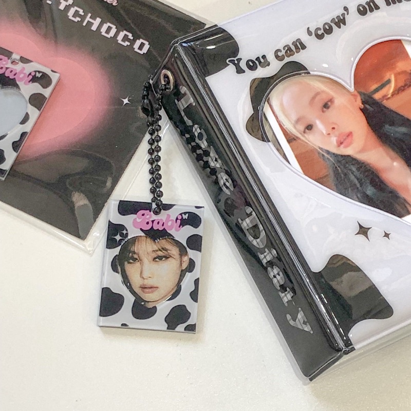 MÓC KHOÁ THAY ẢNH BERRYCHOCO 💗🖤