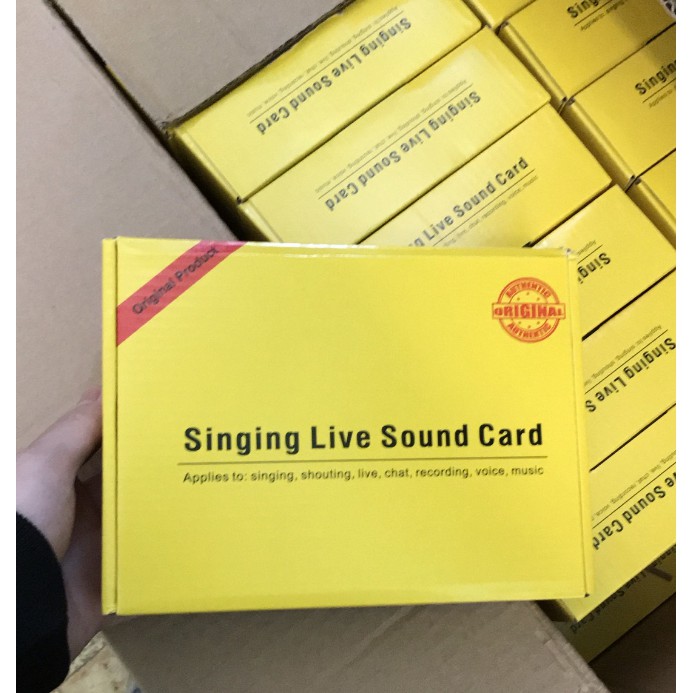 Soundcard V8 Autotune chuyên hát livestream có bluetooth HAI PHIÊN BẢN