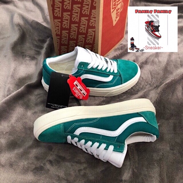 [ảnh thật tại shop] Giày sneaker VANS STYLE 36 XANH