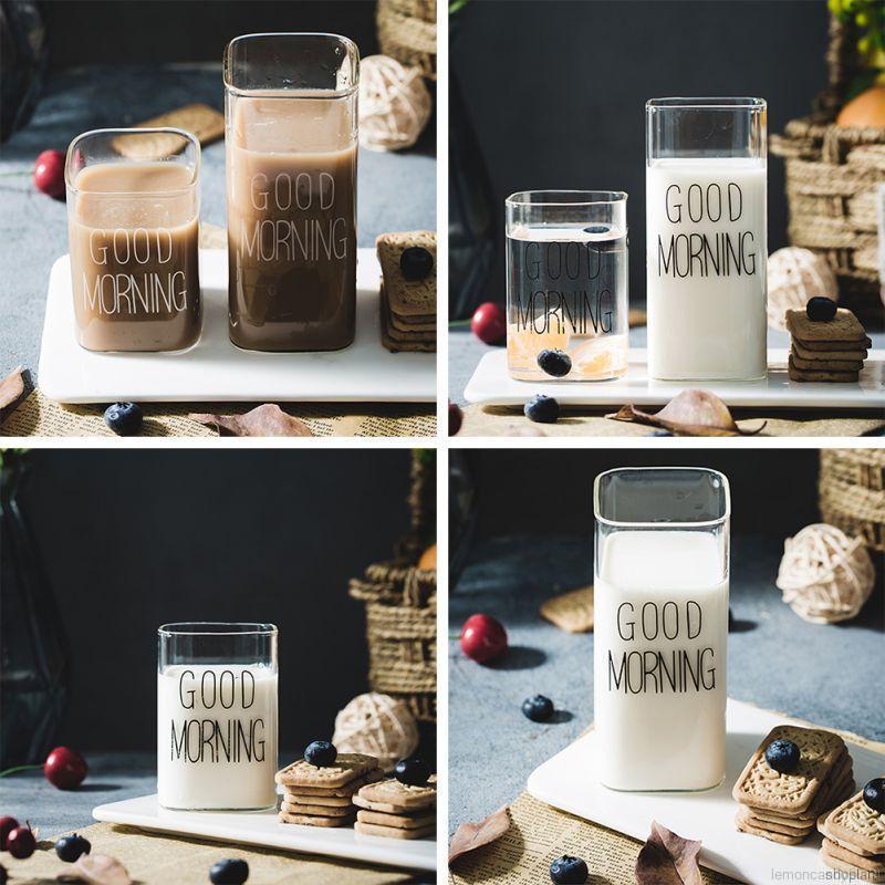 Ly Thủy Tinh Uống Nước In Chữ Dung Tích 250ml / 370ml | BigBuy360 - bigbuy360.vn