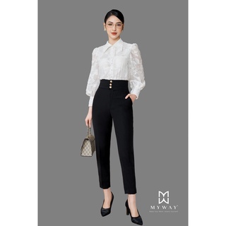 Quần Tây Nữ MY WAY Dáng Baggy Sang Trọng 1MQ0148 DE0