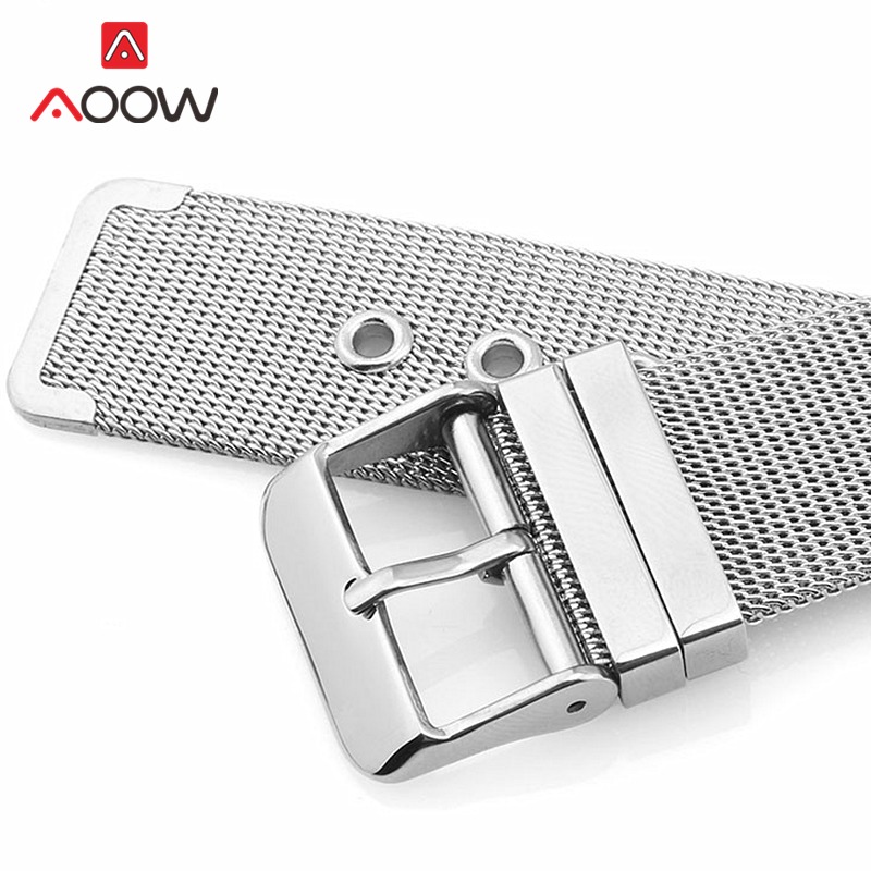 Dây Đeo Đồng Hồ Bằng Thép Không Gỉ 18mm 20mm 22mm 24mm Chất Lượng Cao